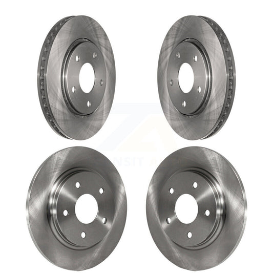 Brake Rotors Front Rear Kit For Dodge Grand Caravan Journey Chrysler Town & Ram