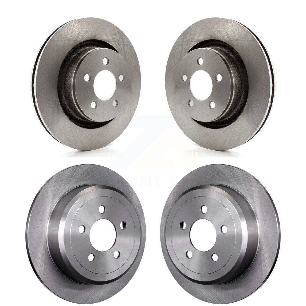 Disc Brake Rotors Front Rear Kit For Jeep Liberty Dodge Nitro
