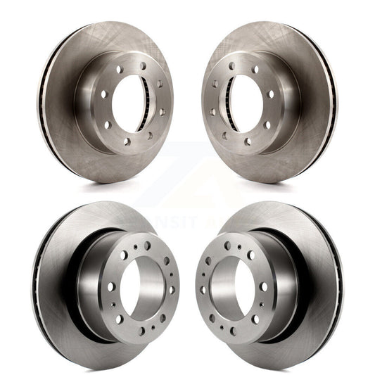 Disc Brake Rotors Front Rear Kit For Ram 2500 3500 1500 Dodge