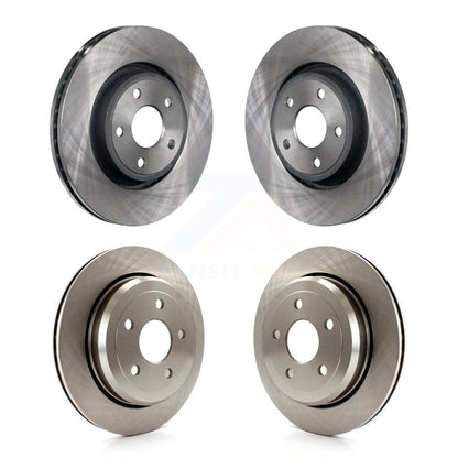 Brake Rotor Front Rear Kit For 22 Jeep Grand Cherokee WK With Vented Rotors