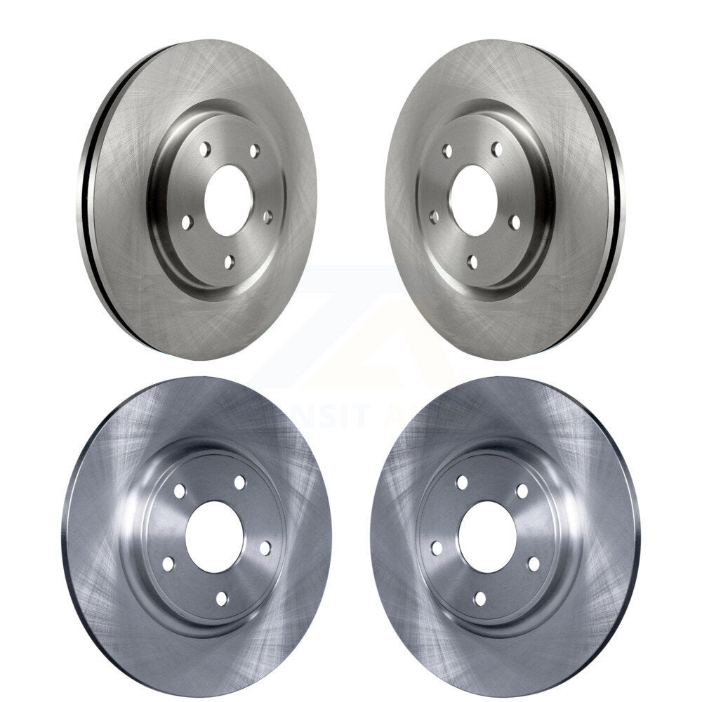 Brake Rotors Front Rear Kit For Dodge Grand Caravan Journey Chrysler Town & Ram