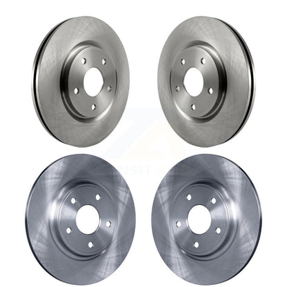 Brake Rotors Front Rear Kit For Dodge Grand Caravan Journey Chrysler Town & Ram