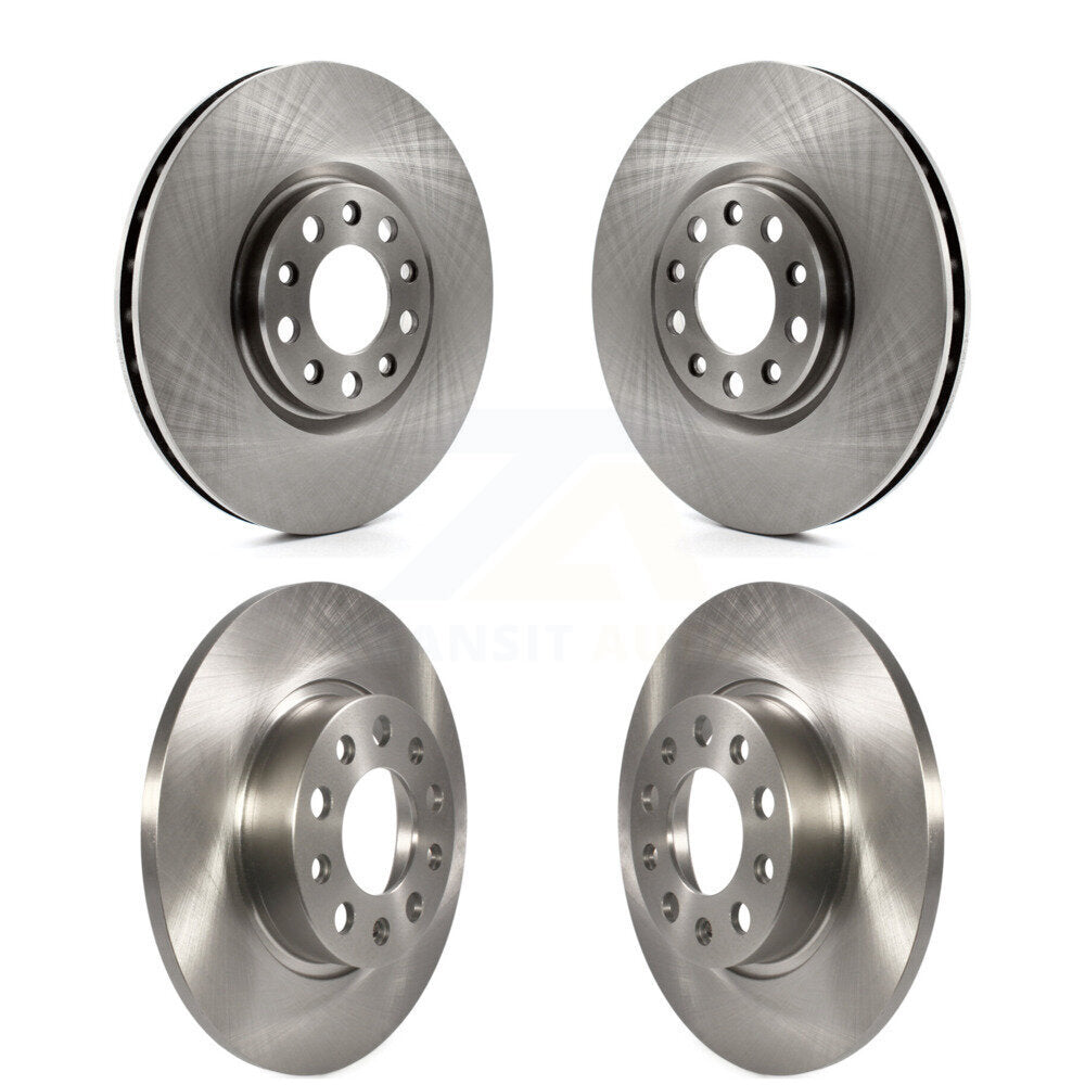 Disc Brake Rotors Front Rear Kit For Jeep Compass Renegade Fiat 500X