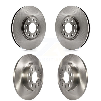 Disc Brake Rotors Front Rear Kit For Jeep Compass Renegade Fiat 500X