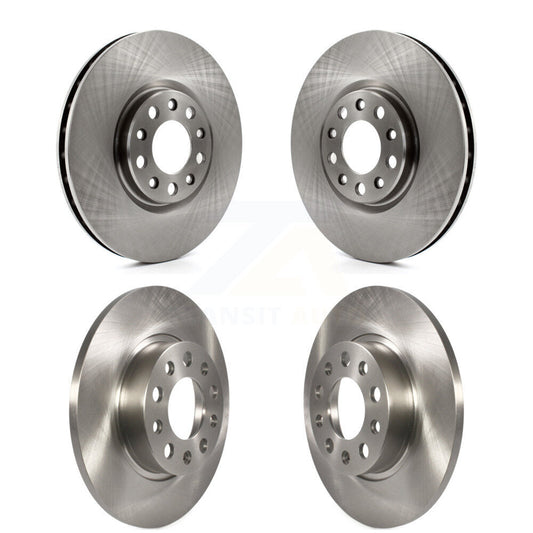 Disc Brake Rotors Front Rear Kit For Jeep Compass Renegade Fiat 500X