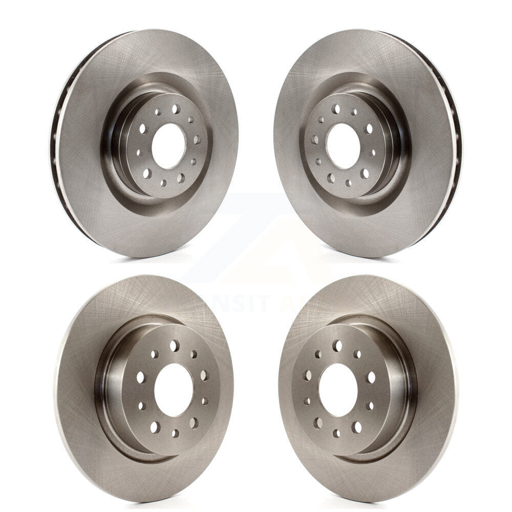 Disc Brake Rotors Front Rear Kit For 2014-2020 Fiat 500L