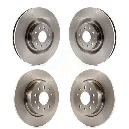 Disc Brake Rotors Front Rear Kit For 2014-2020 Fiat 500L
