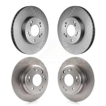 Disc Brake Rotors Front Rear Kit For Honda Odyssey Acura Legend RL Isuzu Oasis