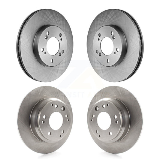 Disc Brake Rotors Front Rear Kit For Honda Odyssey Acura Legend RL Isuzu Oasis
