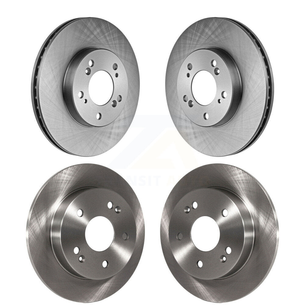 Disc Brake Rotors Front Rear Kit For 1997-2001 Honda Prelude