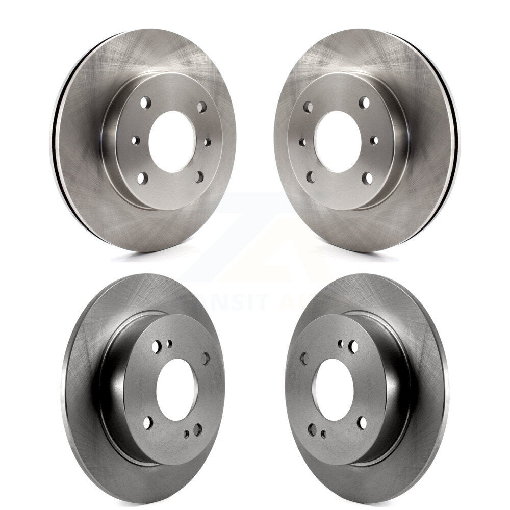 Disc Brake Rotors Front Rear Kit For Nissan 240SX Sentra INFINITI G20