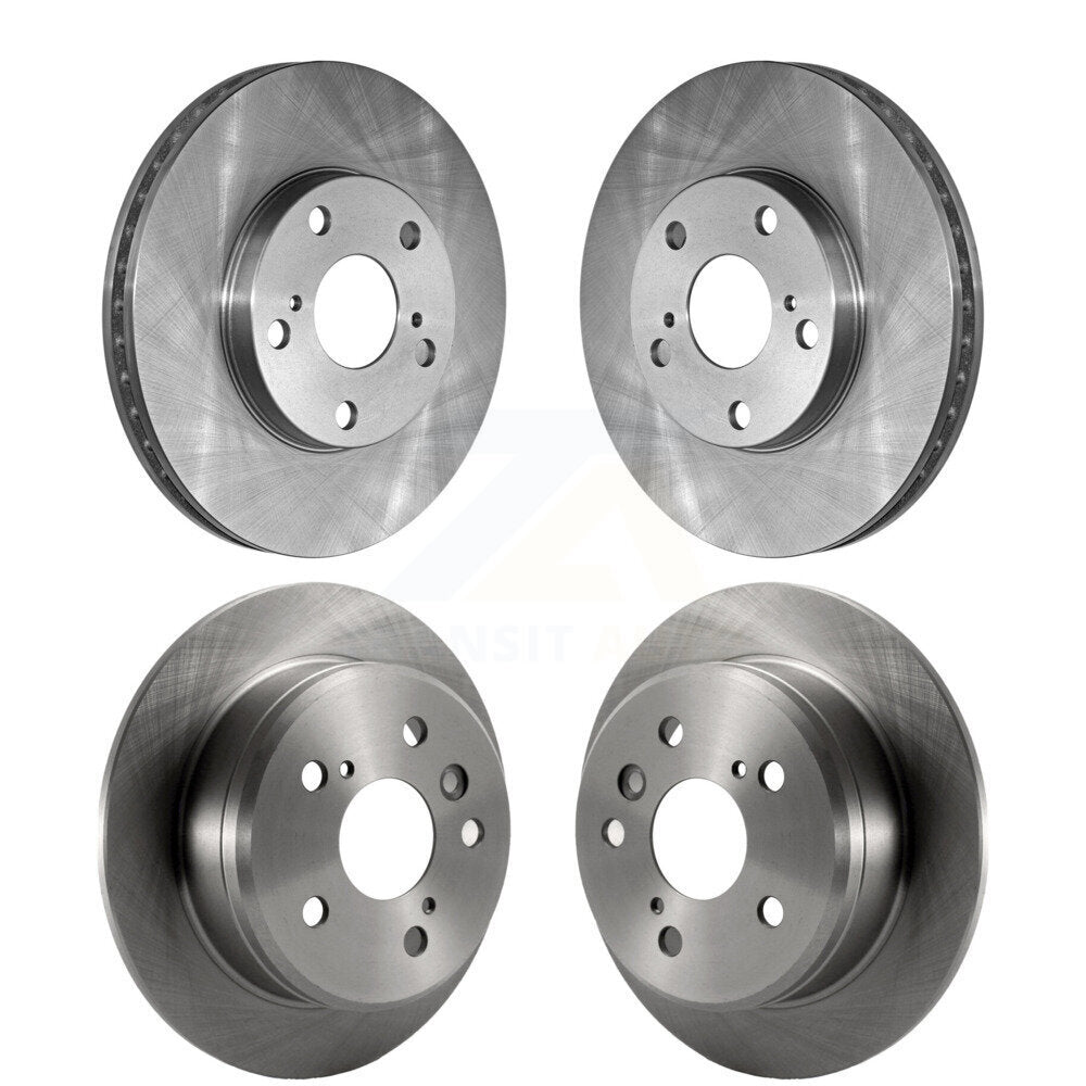 Disc Brake Rotors Front Rear Kit For Toyota Camry Solara Lexus ES300