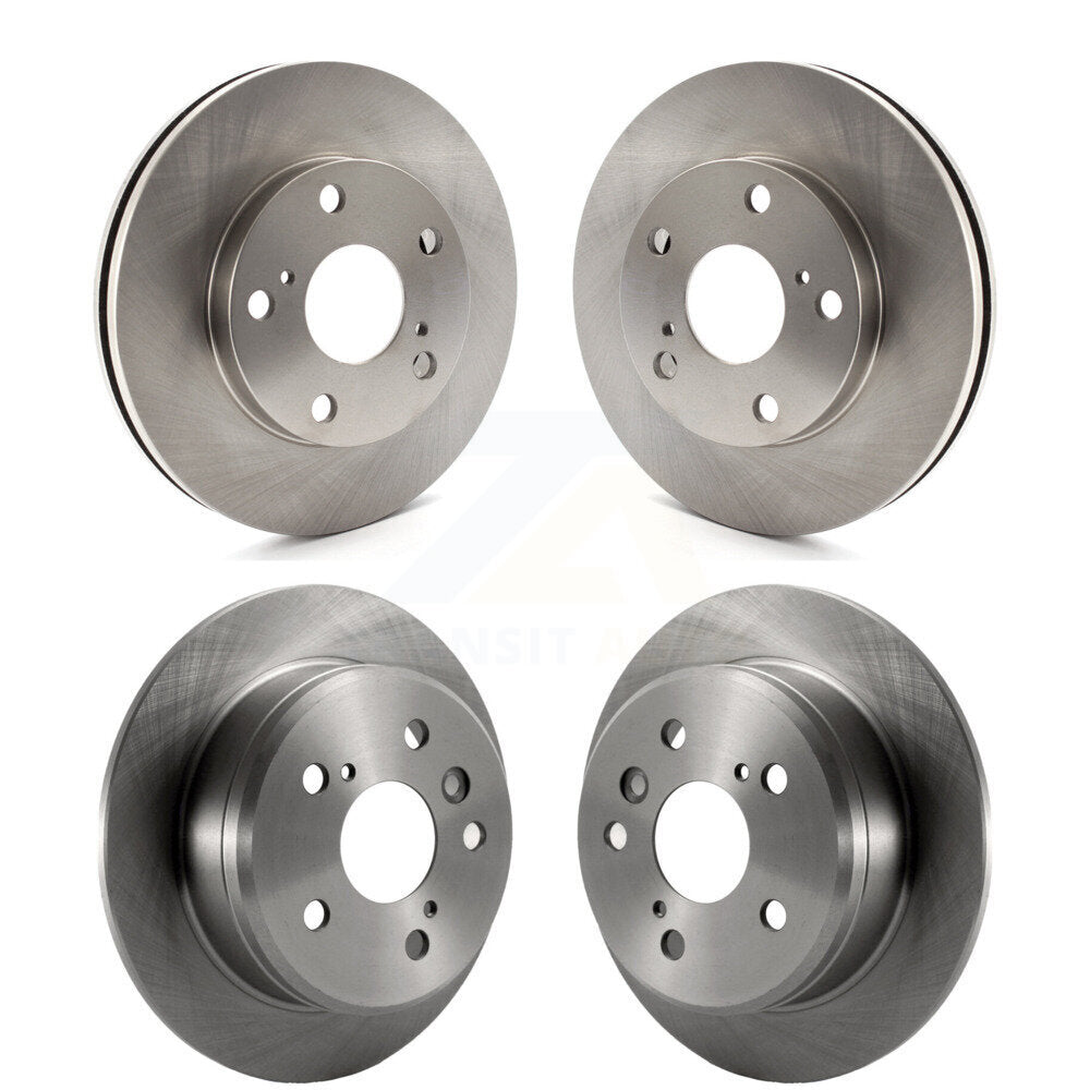 Disc Brake Rotors Front Rear Kit For Toyota Camry