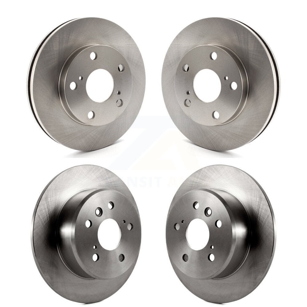 Disc Brake Rotors Front Rear Kit For Toyota Camry