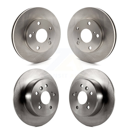 Disc Brake Rotors Front Rear Kit For Toyota Camry