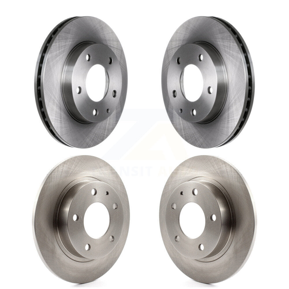 Disc Brake Rotors Front Rear Kit For Mazda Protege Protege5 Ford Probe MX-6 626