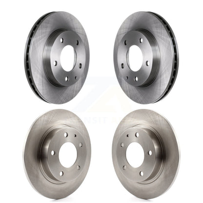 Disc Brake Rotors Front Rear Kit For Mazda Protege Protege5 Ford Probe MX-6 626