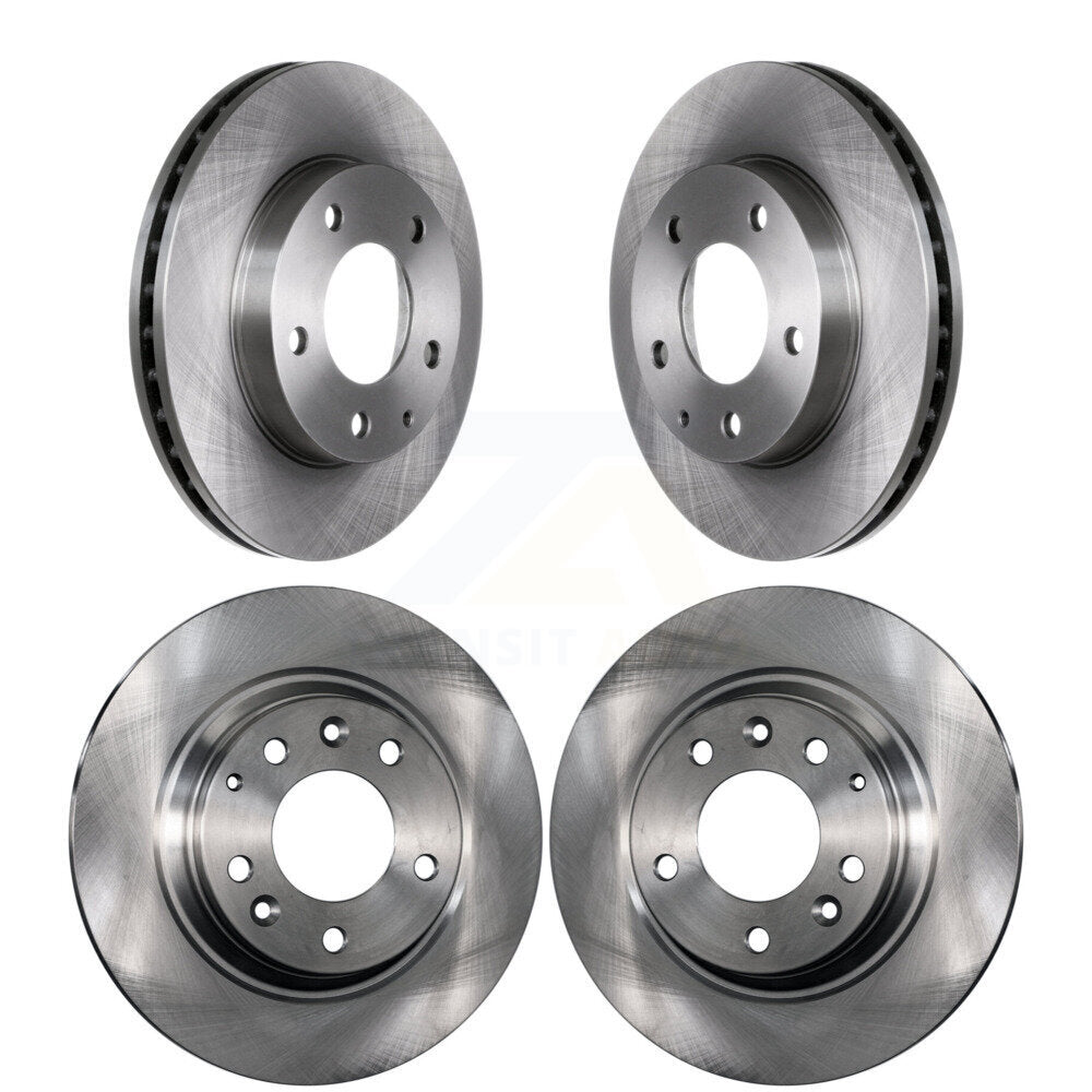 Disc Brake Rotors Front Rear Kit For Mazda 626
