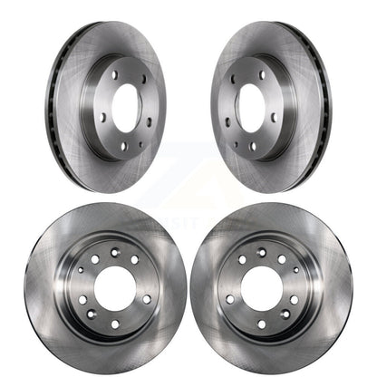 Disc Brake Rotors Front Rear Kit For Mazda 626
