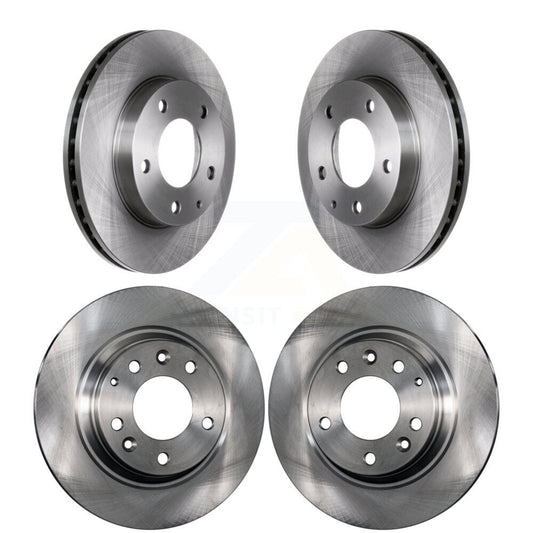 Disc Brake Rotors Front Rear Kit For Mazda 626