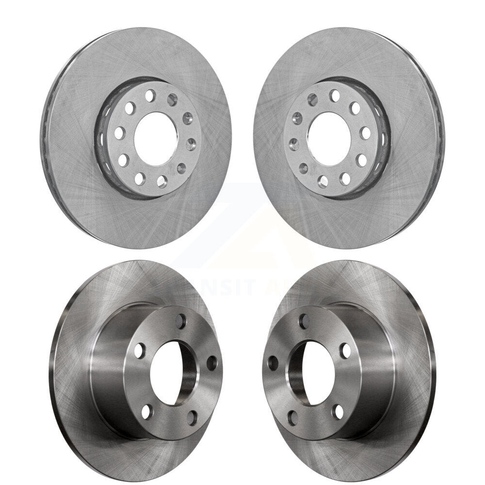 Disc Brake Rotors Front Rear Kit For Volkswagen Passat Audi 100 Quattro A6 S6