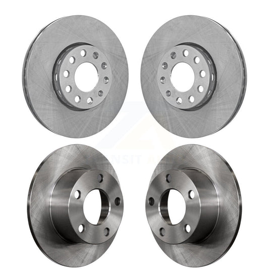 Disc Brake Rotors Front Rear Kit For Volkswagen Passat Audi 100 Quattro A6 S6