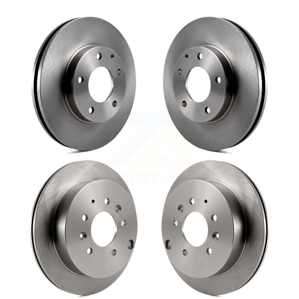 Disc Brake Rotors Front Rear Kit For 2004-2006 Mazda MPV