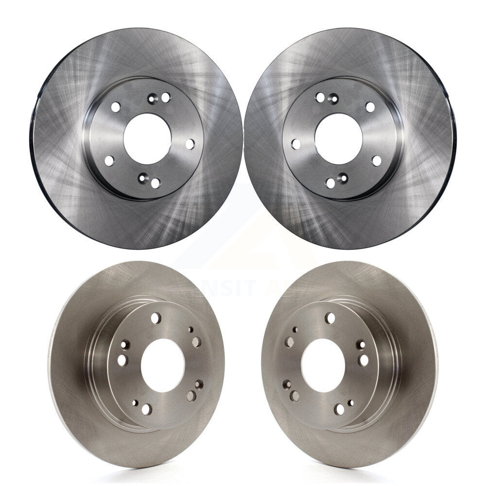 Disc Brake Rotors Front Rear Kit For Honda Accord