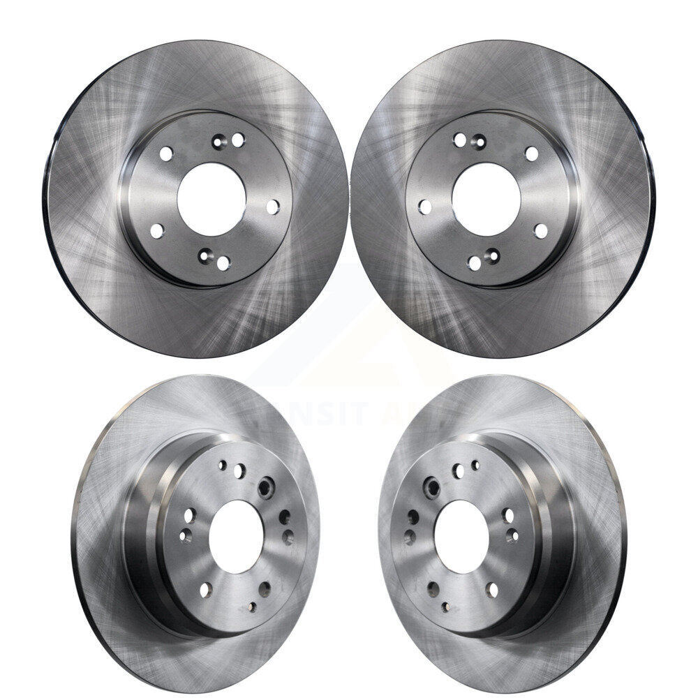 Disc Brake Rotors Front Rear Kit For 2003-2011 Honda Element