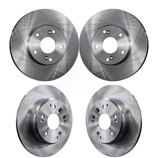 Disc Brake Rotors Front Rear Kit For 2003-2011 Honda Element
