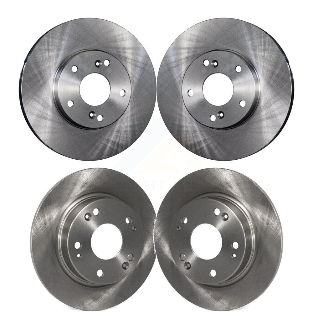 Disc Brake Rotors Front Rear Kit For Honda Civic Acura CSX ILX