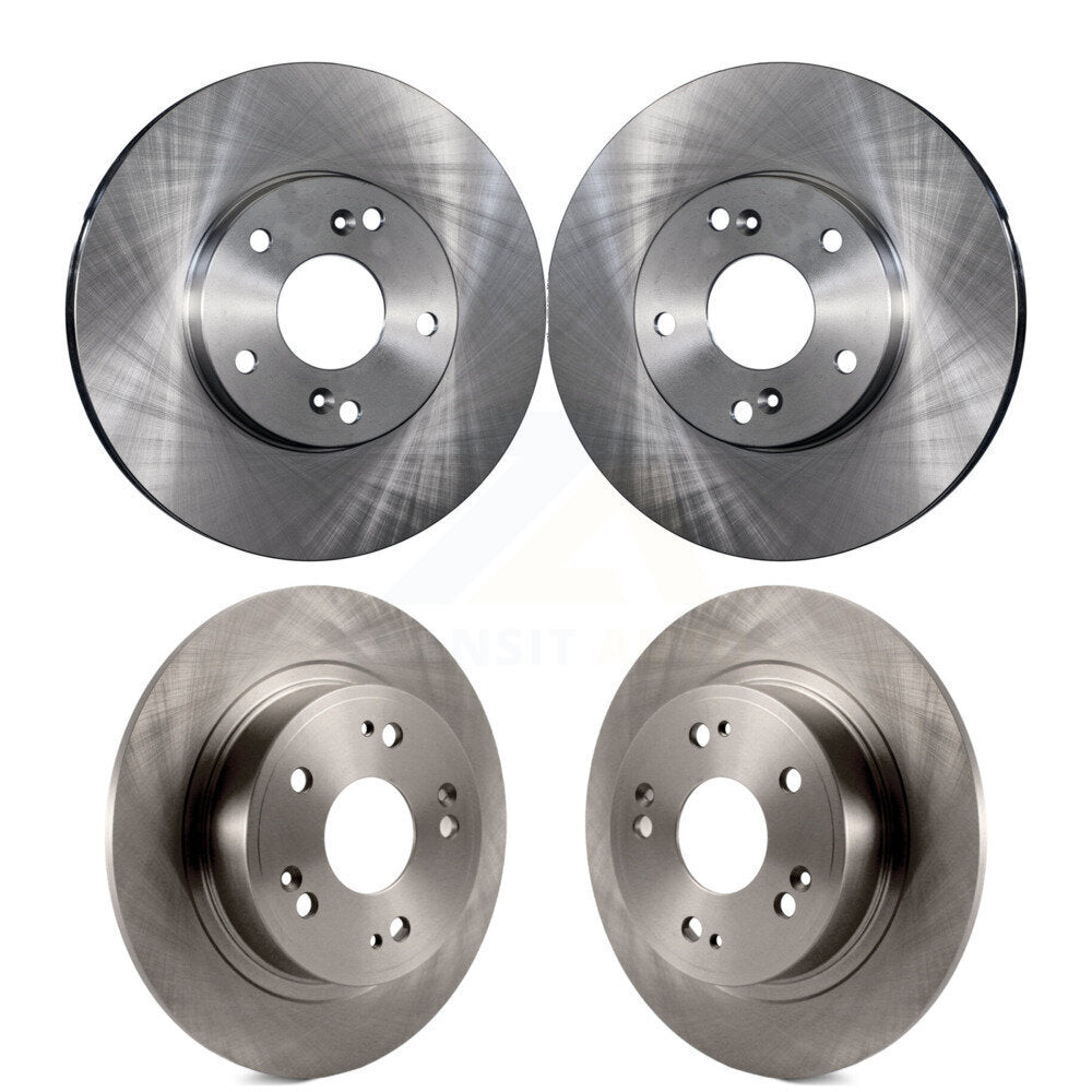 Disc Brake Rotors Front Rear Kit For Honda Accord