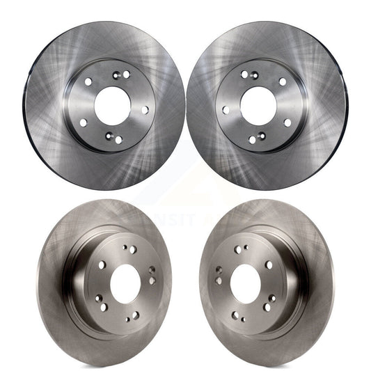 Disc Brake Rotors Front Rear Kit For Honda Accord