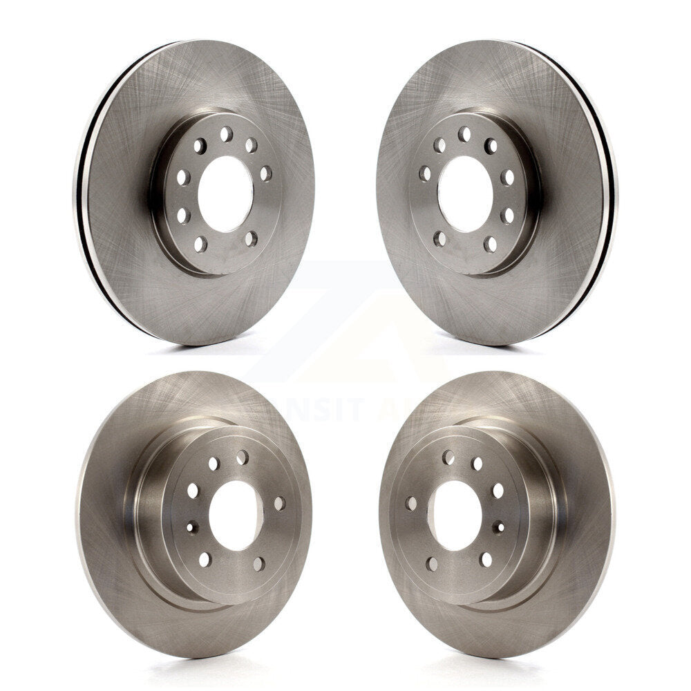 Disc Brake Rotors Front Rear Kit For Saab 9-5