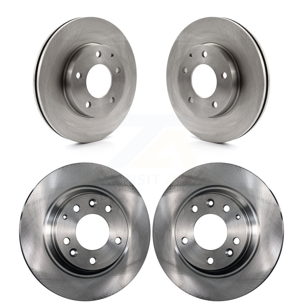 Disc Brake Rotors Front Rear Kit For Mazda Protege 626