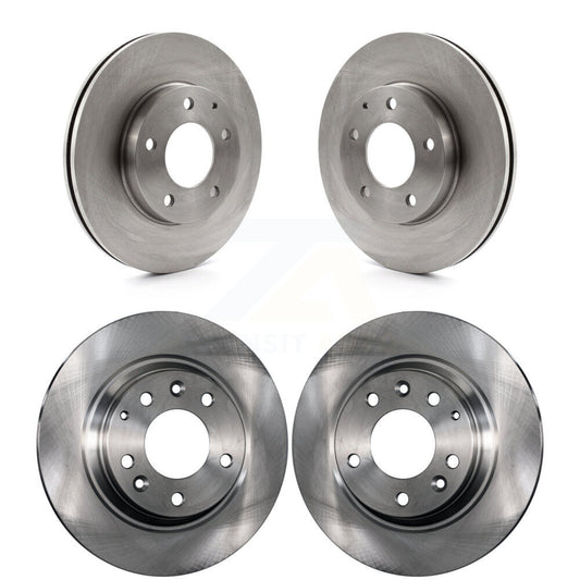Disc Brake Rotors Front Rear Kit For Mazda Protege 626