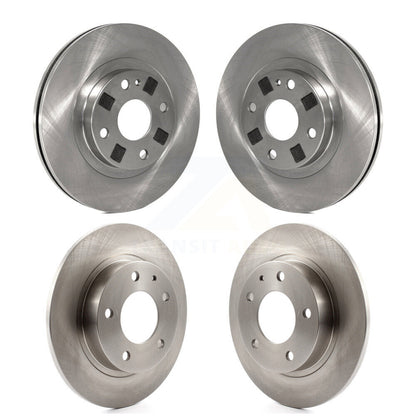 Brake Rotors Front Rear Kit For 01-02 Mazda Protege 2.0L with Disc rear brakes