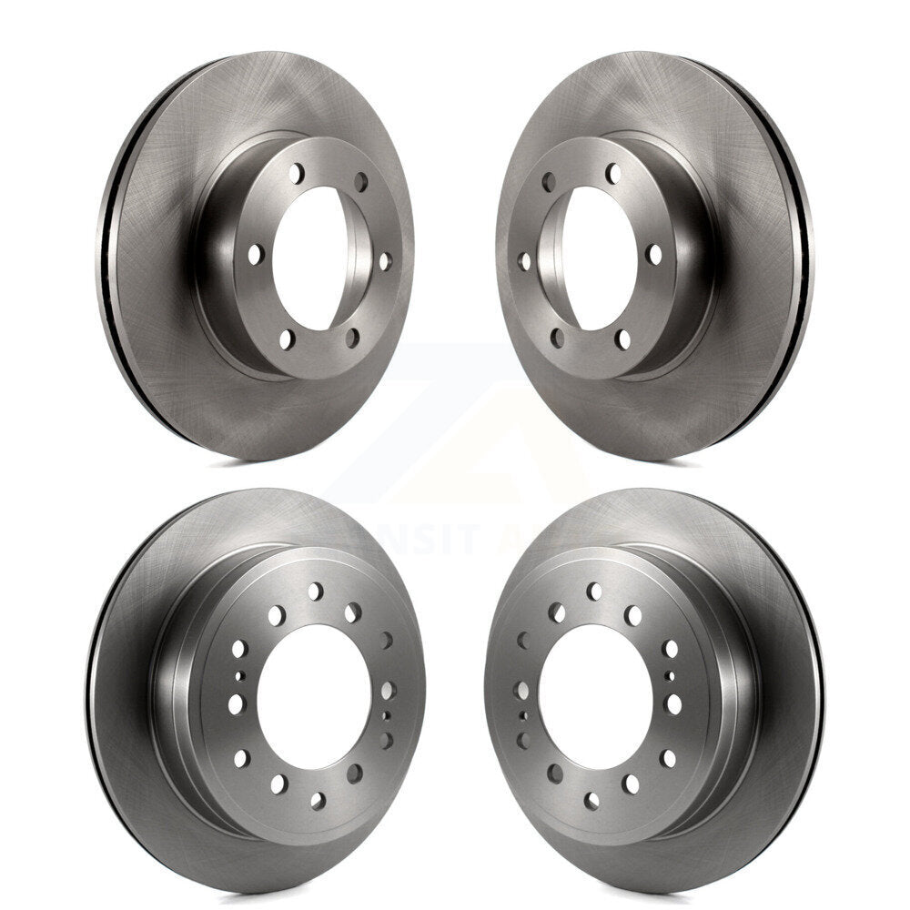 Disc Brake Rotors Front Rear Kit For 2001-2007 Toyota Sequoia