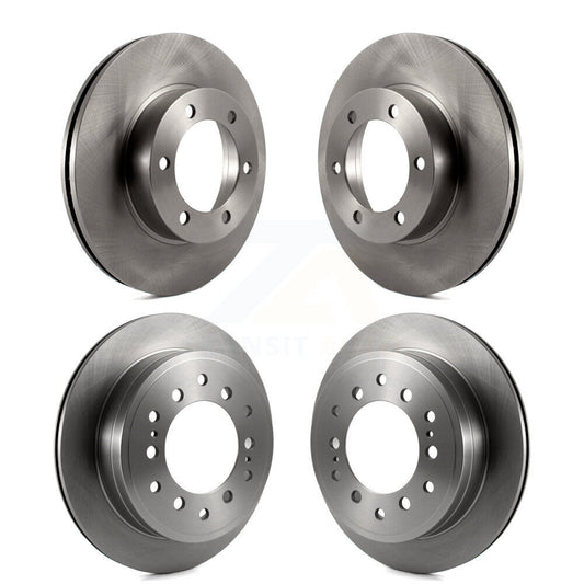 Disc Brake Rotors Front Rear Kit For 2001-2007 Toyota Sequoia