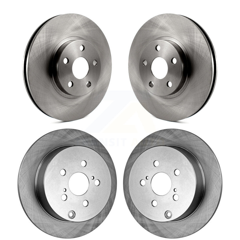 Brake Rotors Front Rear Kit For Toyota Matrix Corolla Pontiac Vibe Celica Scion