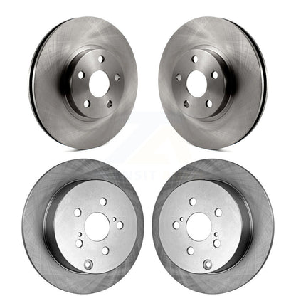 Brake Rotors Front Rear Kit For Toyota Matrix Corolla Pontiac Vibe Celica Scion