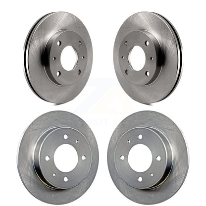 Disc Brake Rotors Front Rear Kit For Hyundai Tiburon Elantra