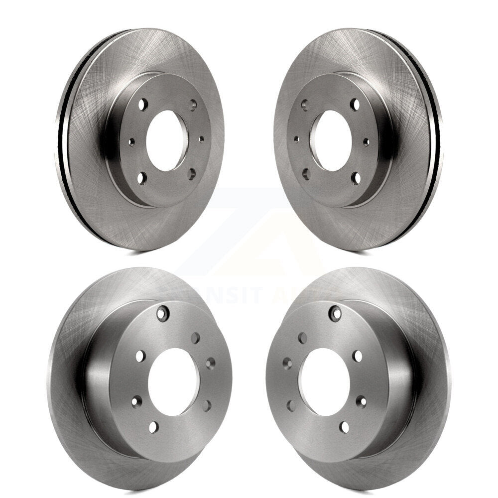 Disc Brake Rotors Front Rear Kit For 1999-2000 Hyundai Sonata