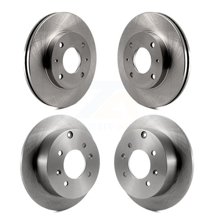 Disc Brake Rotors Front Rear Kit For 1999-2000 Hyundai Sonata