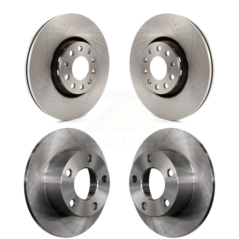 Brake Rotor Front Rear Kit For 2000-2004 Audi A6 With 312mm Diameter