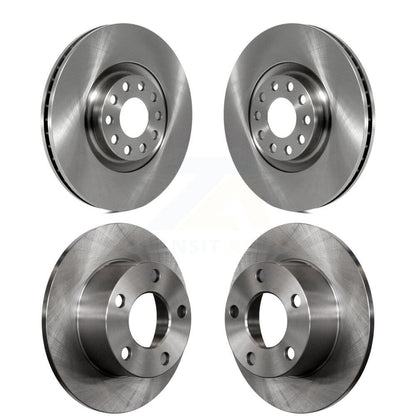Disc Brake Rotors Front Rear Kit For Audi A6