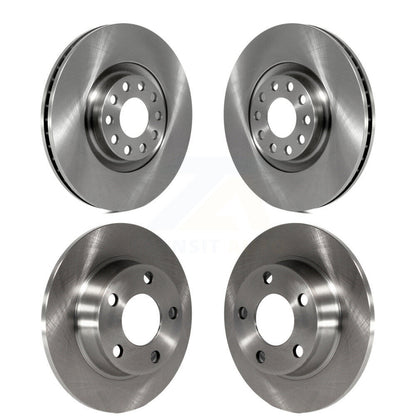 Brake Rotors Front Rear Kit For Audi Allroad Quattro With Single Piston Caliper