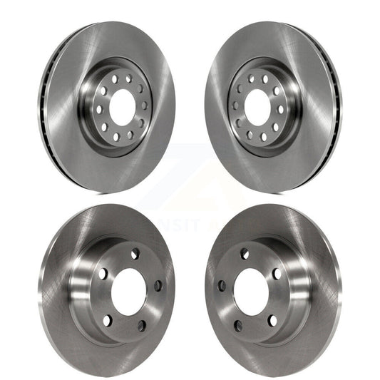 Brake Rotors Front Rear Kit For Audi Allroad Quattro With Single Piston Caliper