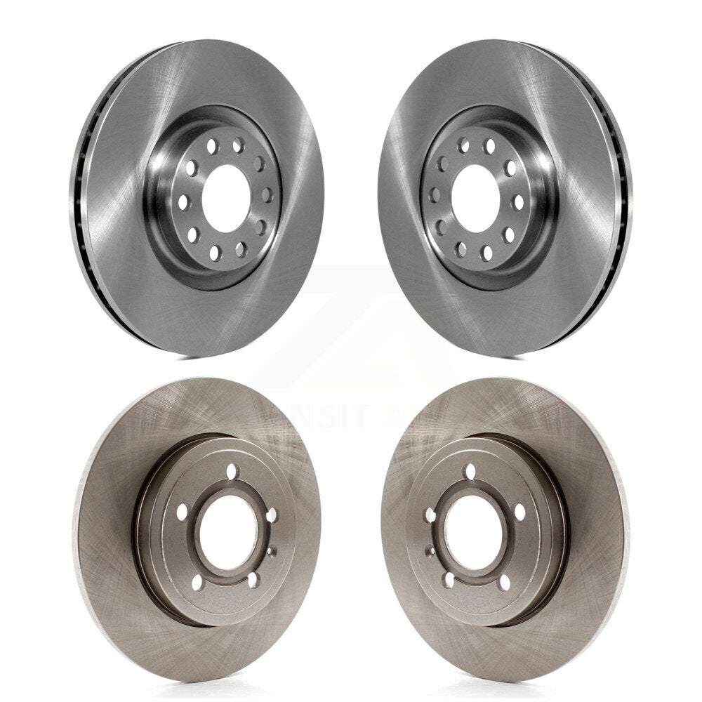 Disc Brake Rotors Front Rear Kit For Audi A4 Quattro
