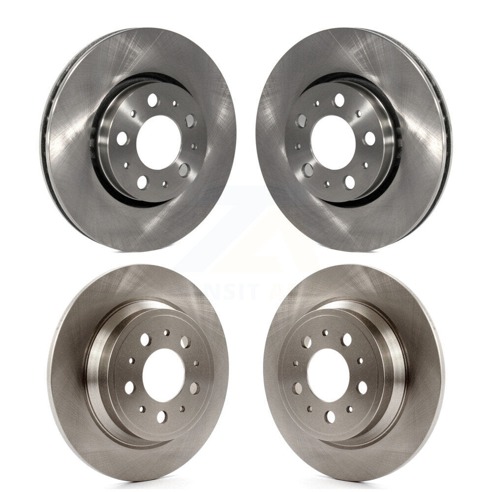 Disc Brake Rotors Front Rear Kit For Volvo S60 XC70 V70 S80